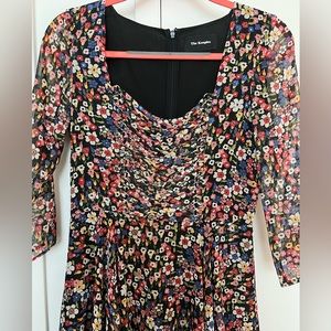 The Kooples Floral MIDI Dress